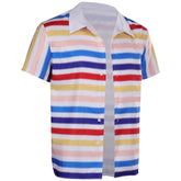 Barbie 1964 Ken Rainbow Cosplay Costume Outfits Halloween Carnival Party Suit